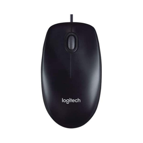 Logitech M90 Wired Optical Mouse – Reliable USB Plug & Play