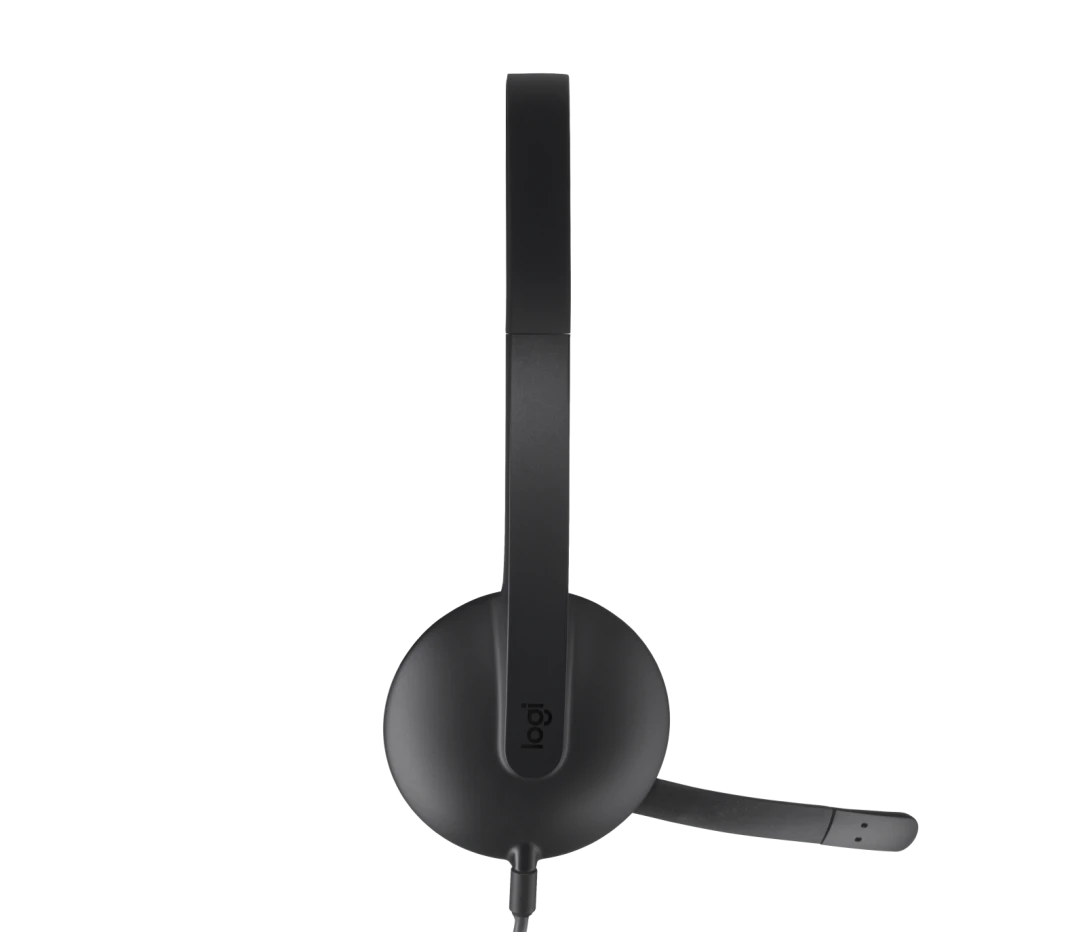 Logitech H340 USB Stereo Headset – Plug & Play, Noise-Canceling Mic, Clear Audio - BROMY