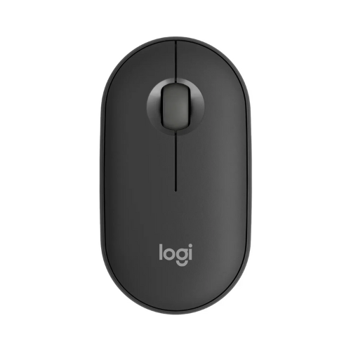 Logitech Pebble 2 M350 Wireless Mouse – Black | Silent, Slim & Dual-Mode
