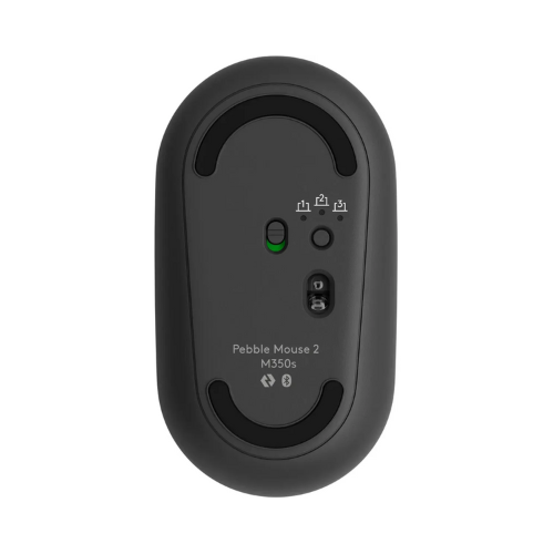 Logitech Pebble 2 M350 Wireless Mouse – Black | Silent, Slim & Dual-Mode