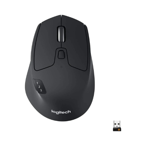 Logitech M720 Triathlon Bluetooth Mouse | Multi-Device, Ergonomic & Long Battery Life