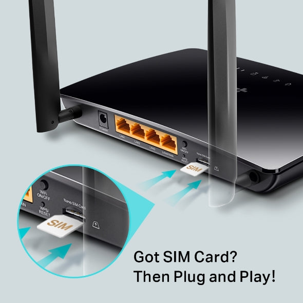 TP-Link Archer MR6400 4G LTE Wi-Fi Router