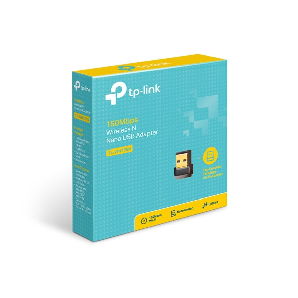 TP-Link TL-WN725N Nano USB Wi-Fi Adapter