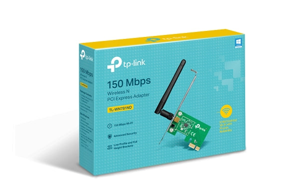 TP-Link TL-WN781ND PCIe Wi-Fi Adapter – 150Mbps