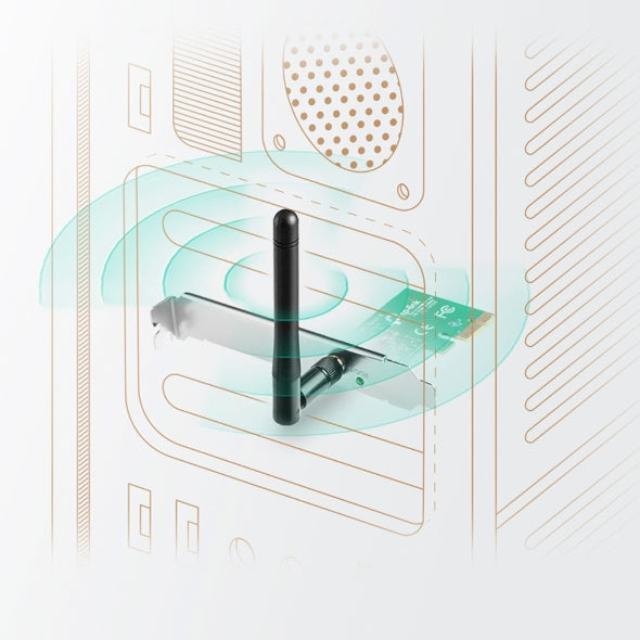 TP-Link TL-WN781ND PCIe Wi-Fi Adapter – 150Mbps