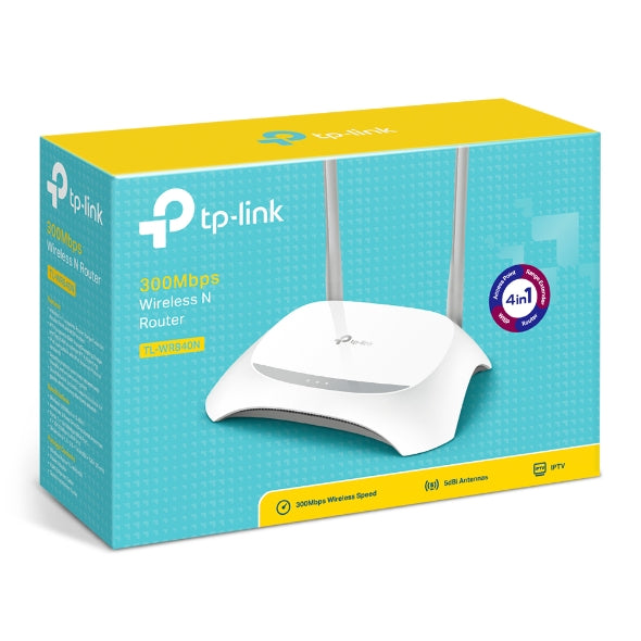 TP-Link TL-WR840N Router – 300Mbps Wi-Fi