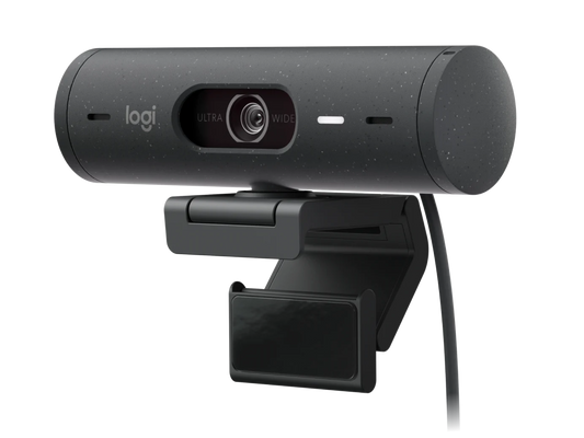 Logitech Brio 505 Webcam – Full HD 1080p, Auto Light Correction & Show Mode - BROMY