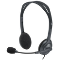 Logitech H111 Wired Stereo Headset – Clear Audio, Adjustable Mic & 3.5mm Jack - BROMY