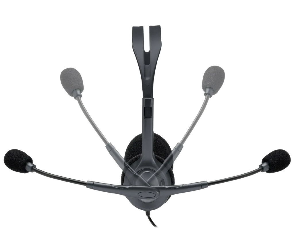 Logitech H111 Wired Stereo Headset – Clear Audio, Adjustable Mic & 3.5mm Jack - BROMY