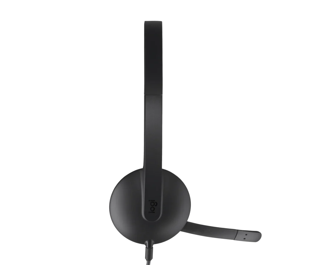 Logitech H340 USB Stereo Headset – Plug & Play, Noise-Canceling Mic, Clear Audio - BROMY