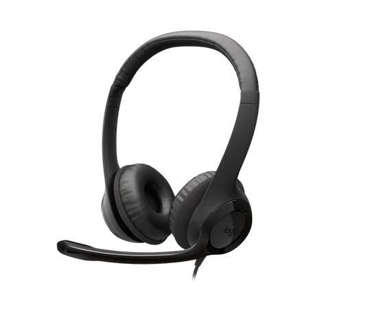 Logitech H390 USB Headset – Premium Comfort, Digital Sound & Noise-Canceling Mic - BROMY