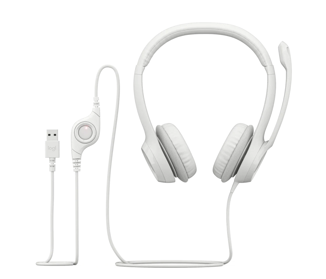 Logitech H390 USB Headset – Premium Comfort, Digital Sound & Noise-Canceling Mic - BROMY