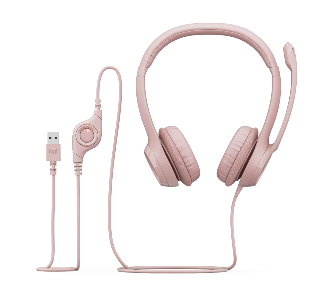 Logitech H390 USB Headset – Premium Comfort, Digital Sound & Noise-Canceling Mic - BROMY