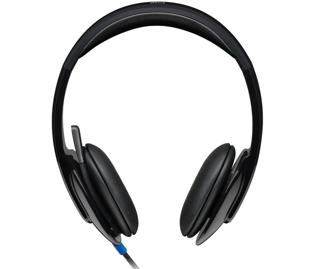 Logitech H540 USB Headset – Premium Stereo Sound & On-Ear Controls - BROMY