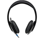 Logitech H540 USB Headset – Premium Stereo Sound & On-Ear Controls - BROMY