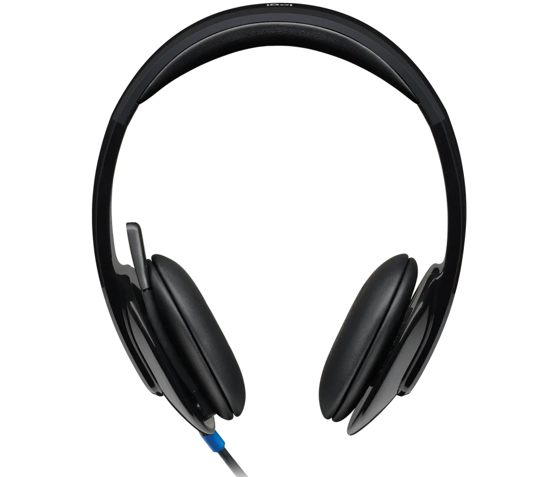 Logitech H540 USB Headset – Premium Stereo Sound & On-Ear Controls - BROMY