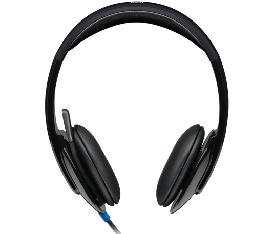 Logitech H540 USB Headset – Premium Stereo Sound & On-Ear Controls - BROMY