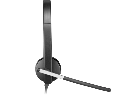 Logitech H650e USB Stereo Headset – Pro-Level Audio, Noise-Canceling Mic & Inline Controls - BROMY