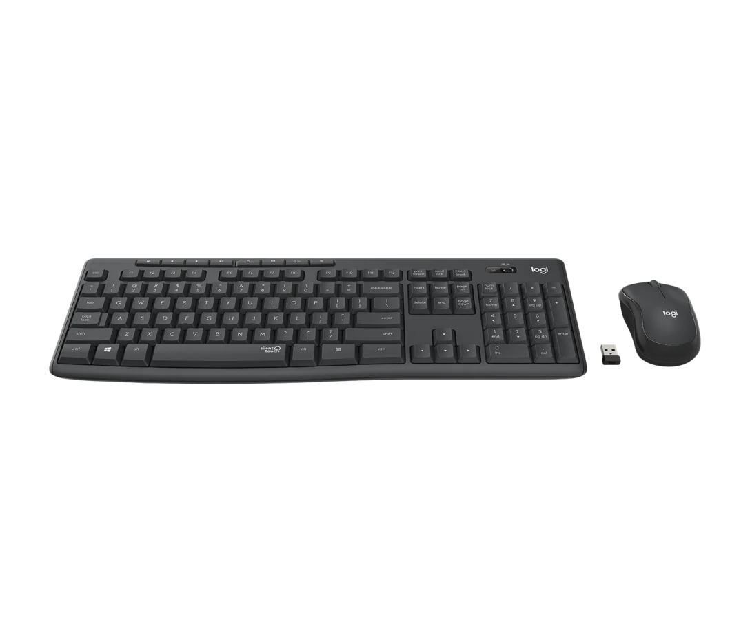 Logitech MK295 Wireless Keyboard and Mouse Combo – Silent, Reliable & Comfortable - BROMY